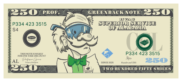 250 green buck