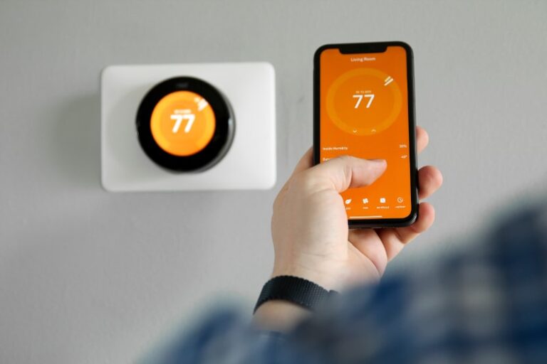 smart thermostat for AC system